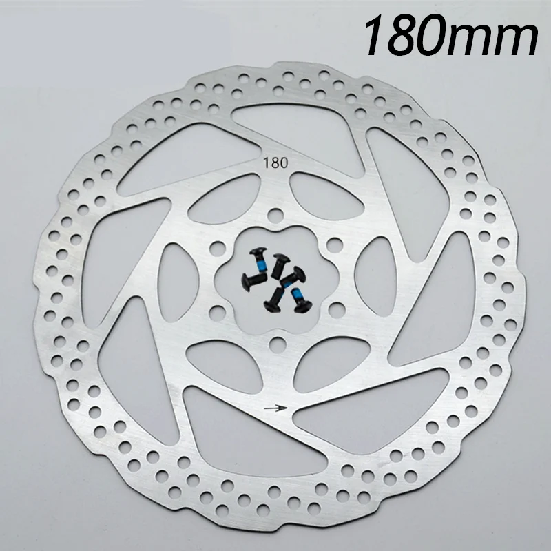 MTB Road Disc Brake/Cyclocross Bike Brake Disc 44mm 6-Bolt,Centerline 140mm 160mm 180mm 203mm Bicycle Brake Rotor Bicycle Parts