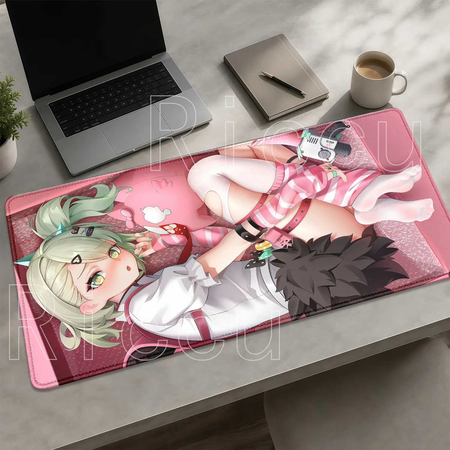 Sunna Aria Nangong Yu‌ Mousepad Angels of Delusion AOD PC Gaming Mouse Pad ZZZ Zenless Zone Zero Anime Girl HD Printing Desk Mat