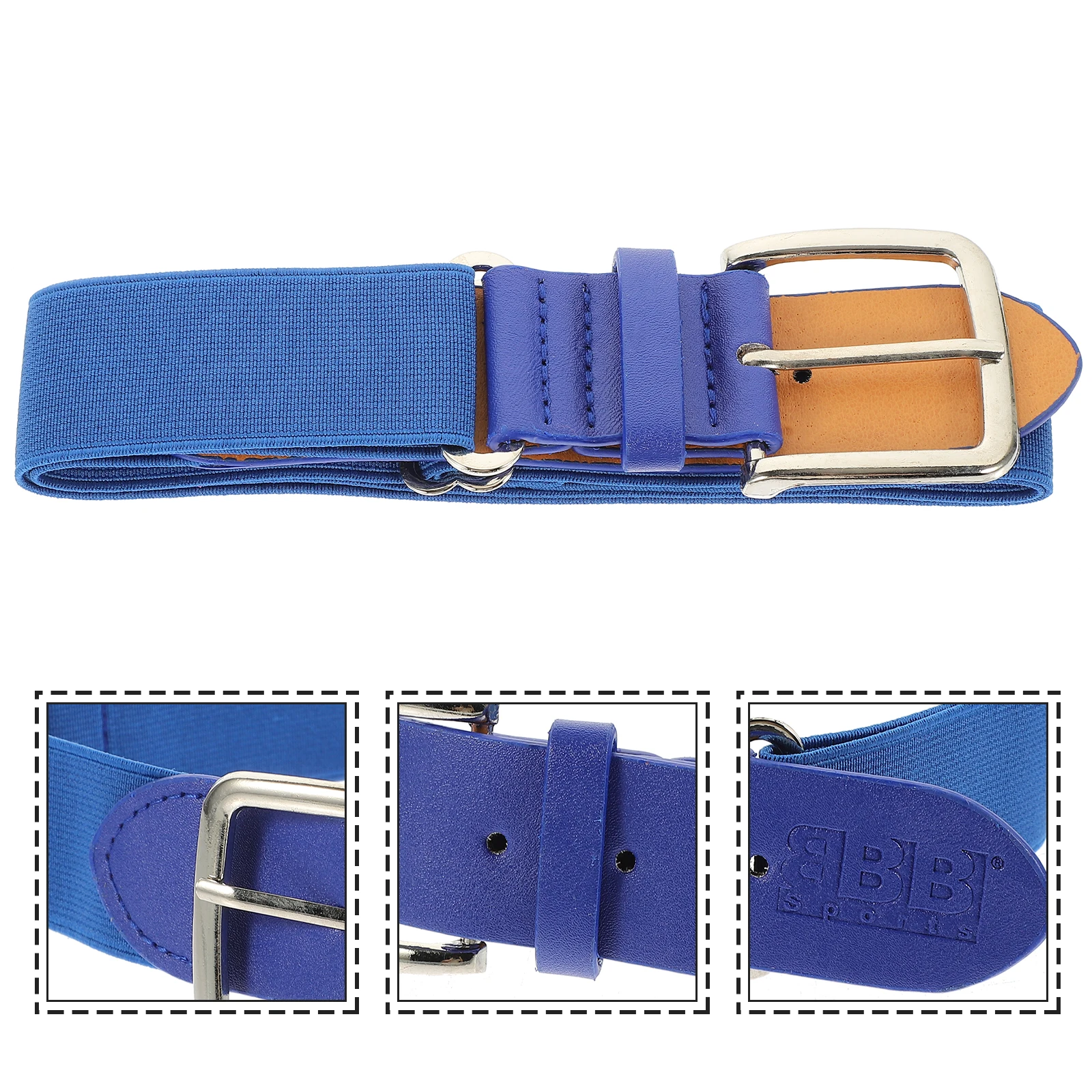

Elastic Baseball Belt Softballs Womens Mens Comfortable Steel Youth Belts Players Sliding Regulator Holes Imitation