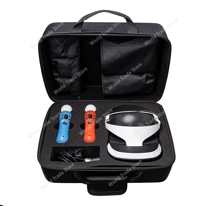 

Suitable For Sony PS4 PSVR glasses storage bag, PS4 VR 2nd generation helmet, light gun, camera and handle storage box
