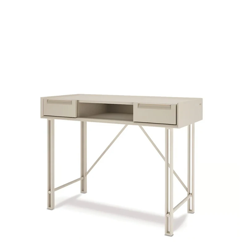 Italian cream-colored modern household bedroom vanity, bedroom simple modern Instagram-inspired makeup table, desk