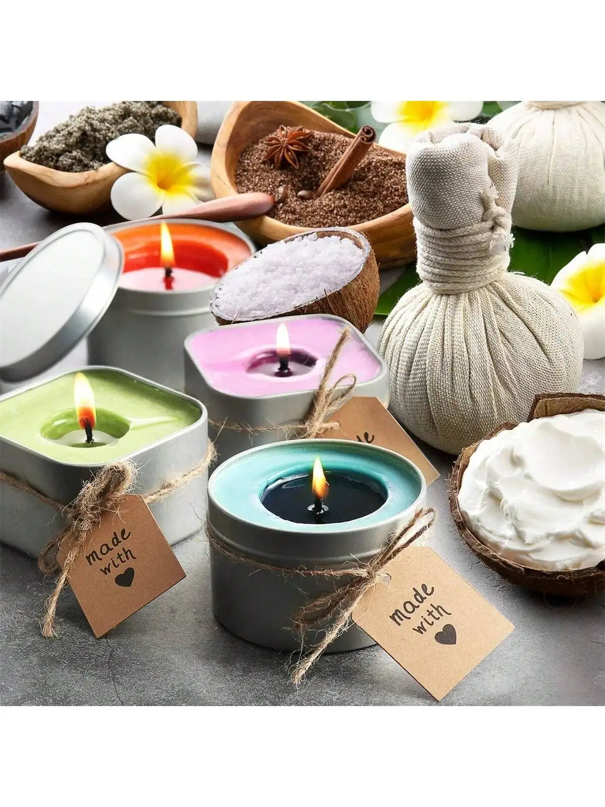 500g/200g Pure Soy Wax Paraffin Material Pre-Soy Wax-Core Pigments natural soy wax blocks for homemade candles high quality