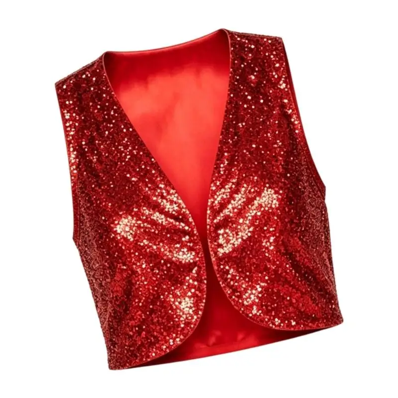 39BD Sequins Stage Top for Party Costume Recital and Festival Wear