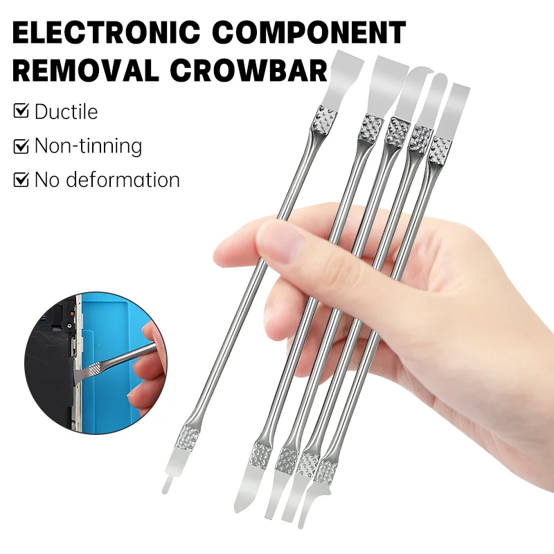 8-in-1 CPU Chip Tool Repair and Removal Kit Mobile Phone Motherboard Pry Knife Degumming Knife Blade Dismantling Spade Knife