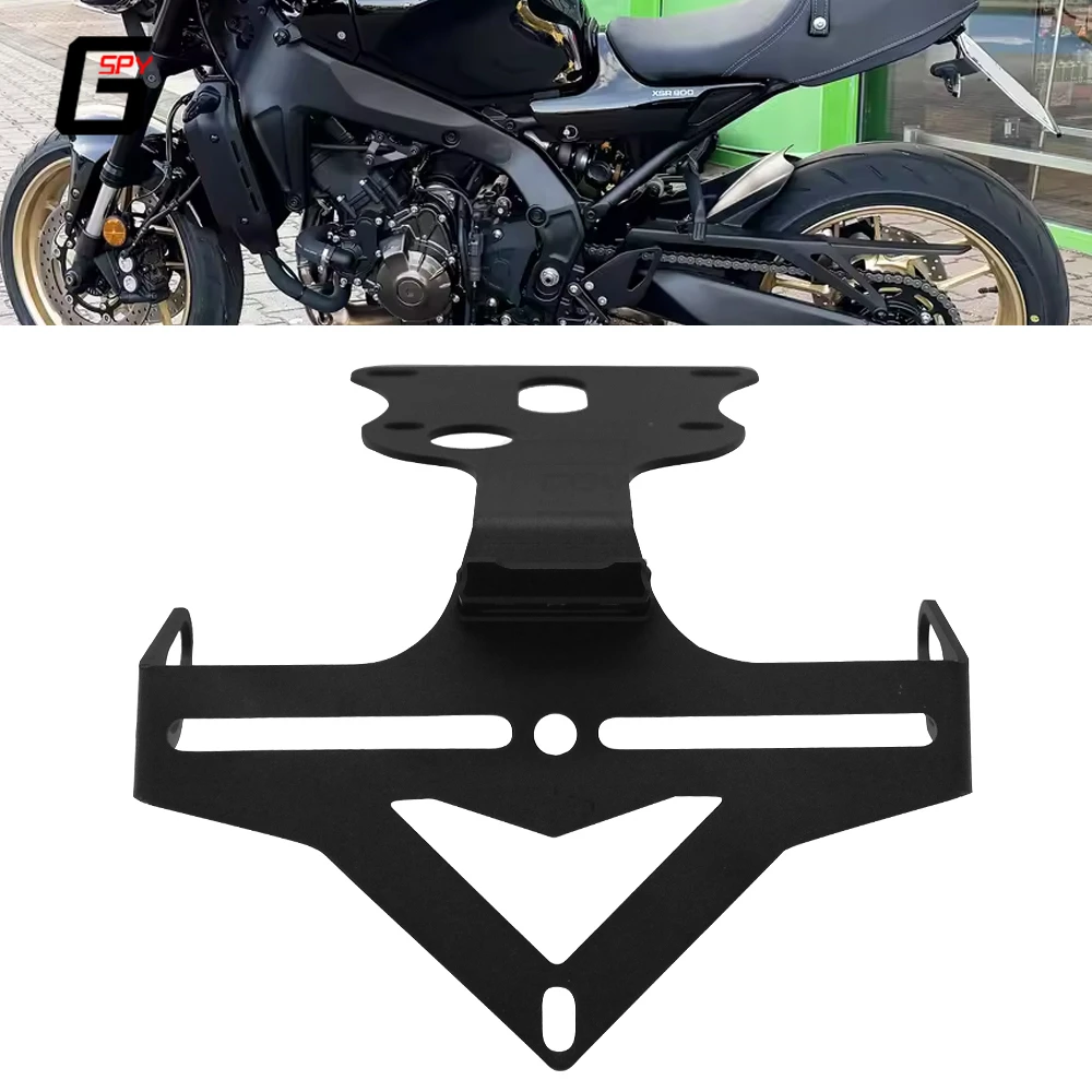 Für Yamaha XSR900 XSR 900 2022-2026 2025 Motorradzubehör Heck-Kennzeichenhalter Halterung Heckabstreifer