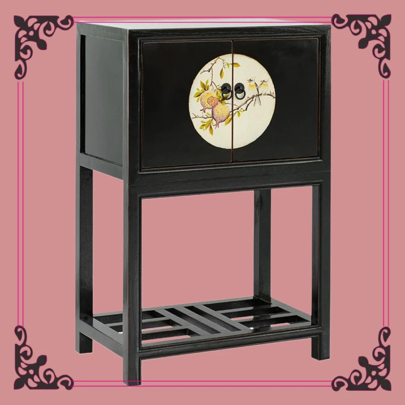 جديد النمط الصيني Mijia تأثيث المنزل الطعام خزانة جانبية خزانة الشاي حامل زهور خزانة