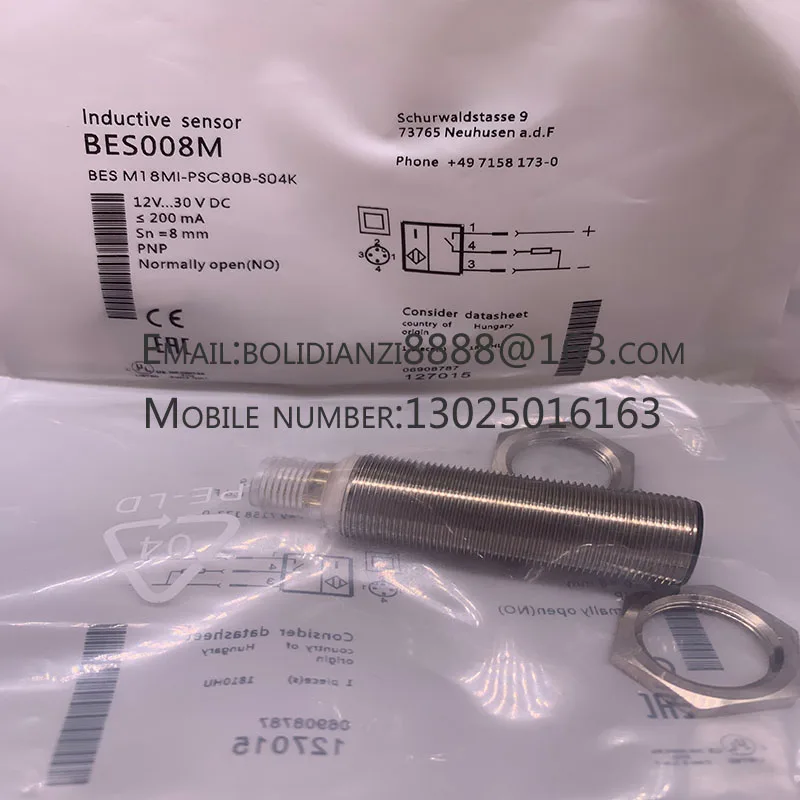 

Real shooting BES021Z BES Q40KFU-PSC30F-S04G BES 516-300-S322-S4-D-PU-03 BHS0001 BES 516-100-S45-S4-D Proximity sensor