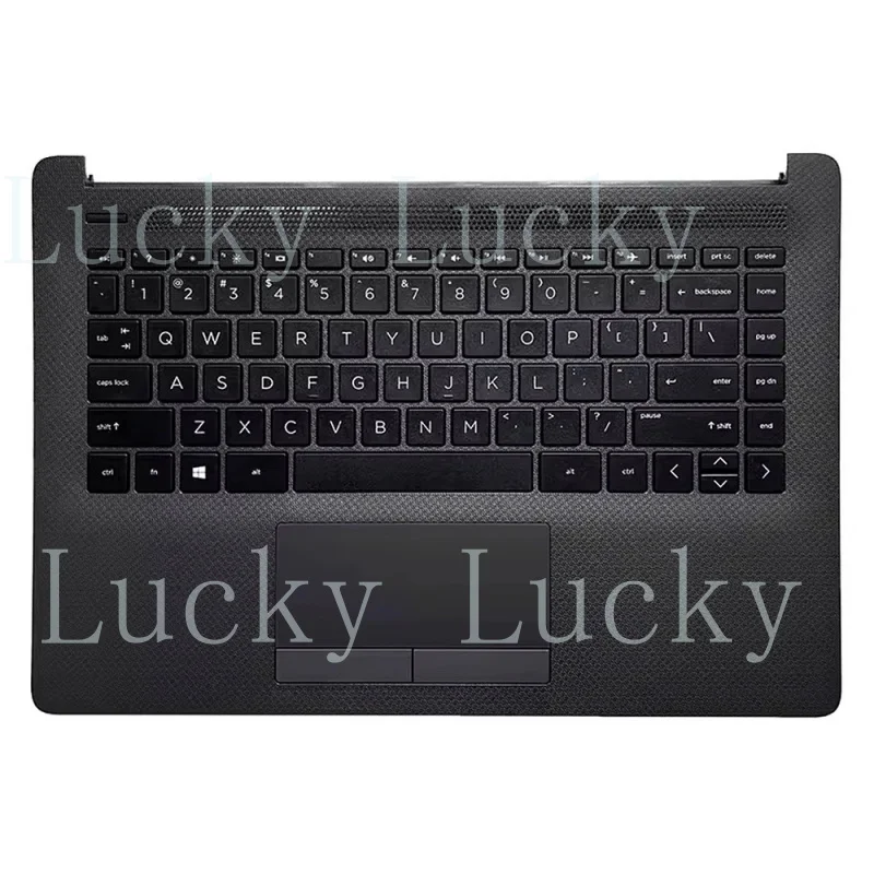 

f US Keyboard&PalmRest For HP 240 G7 245 G7 no backlit with touchpad Black New