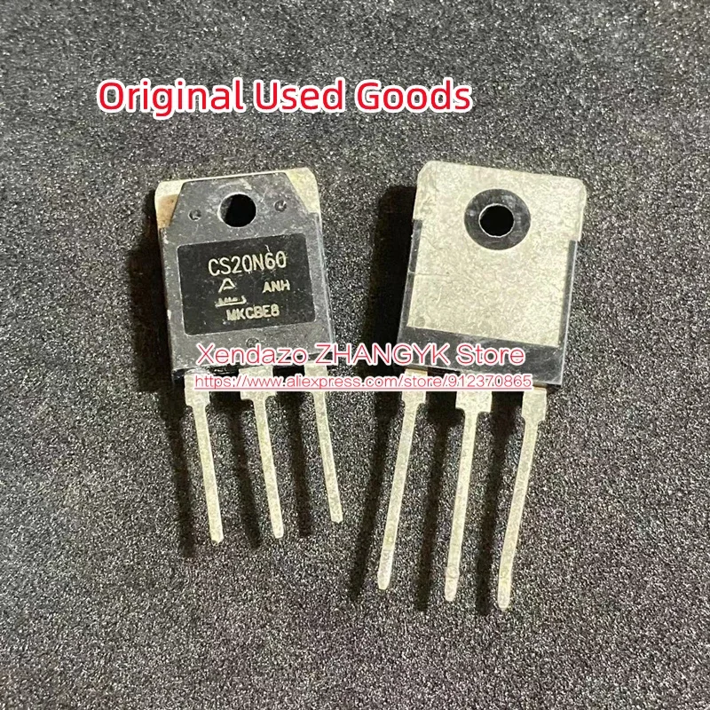10 sztuk/partia oryginalny CS20N60 20N60 TO-247 20A 600V MOSFET zapewnienie jakości duży chip tranzystor dużej mocy — zdjęcie 3