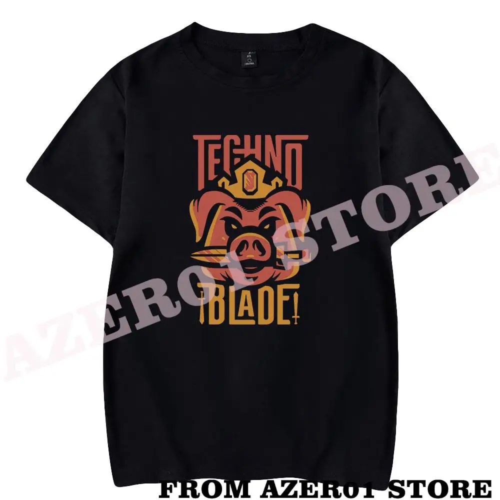 

Футболка Technoblade Yoink Dream Team SMP MCYT Merch Летняя мужская/женская футболка рубашка для Хэллоуина Рождества косплея с коротким рукавом