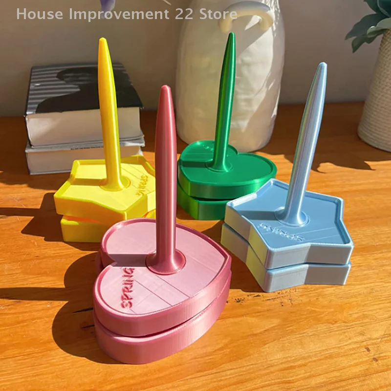 Shiny-Design Yarn Spinners/Holders Yarn Holder For Crocheting And Knitting Portable Yarn Spinner Yarn Organizer Storage