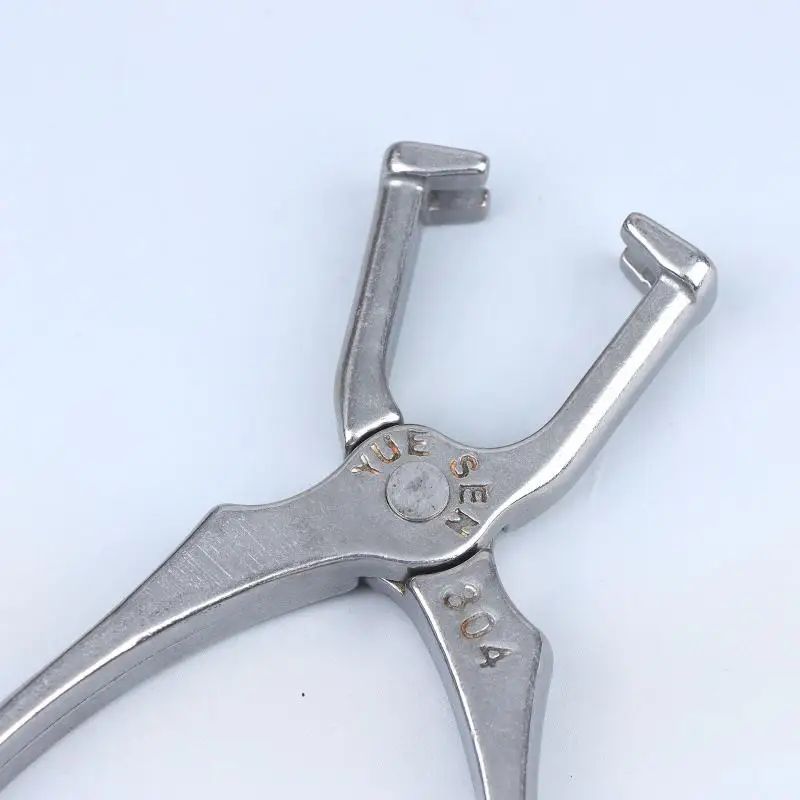 Edelstahl-Reißverschlusszange zum Einsetzen von Reißverschlüssen, zum Anbringen an Kleidung und Schuhen, Reparaturset für Reißverschlüsse, DIY-Ersatzteil, Nähzubehör. – Detail 13