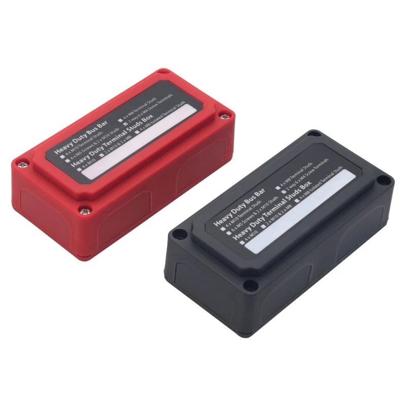 

Modular Design Battery Terminal Block Box for Car Boat RVs Yacht Waterproof Easy to Install Suitable for 48V Vehicles