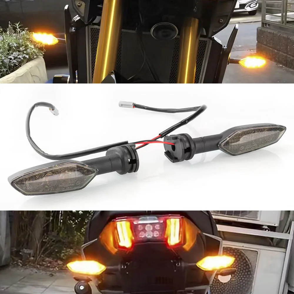 Rear LED Turn Signal For YAMAHA YZF R25 R3 R7 R9 R6 R1 R15 T-MAX 530 FZ1 FZ8 Tracer 700 XSR Motorcycle Indicator Flashing Light