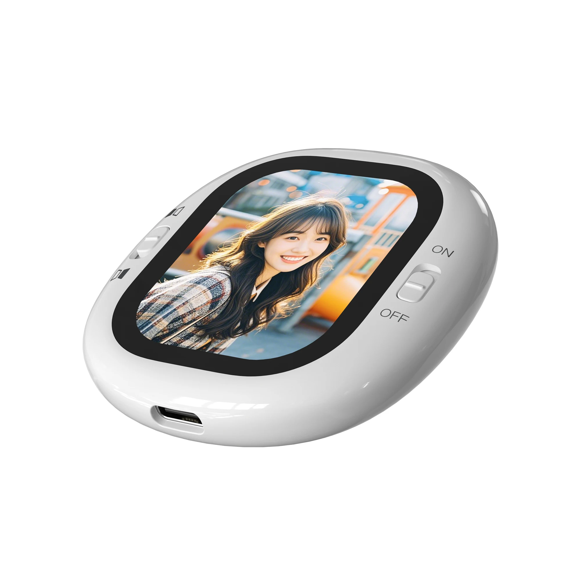 Selfie     with Round Design Plug-and-Play Vlog Feature for Phone Accessories