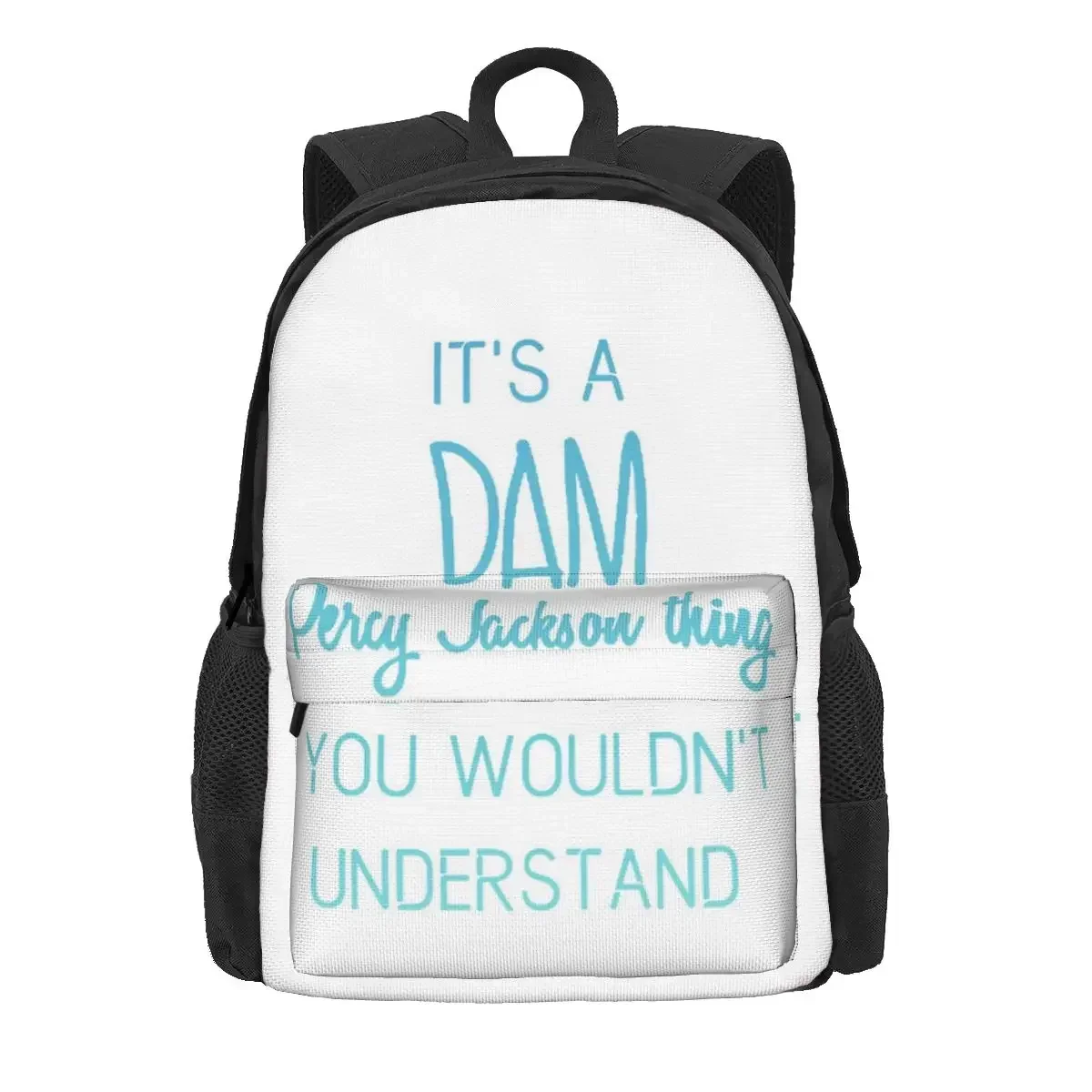 Dam Percy Jackson Thing Backpacks Boys Girls Bookbag Children School Bags Cartoon Kids Rucksack Laptop Rucksack Shoulder Bag