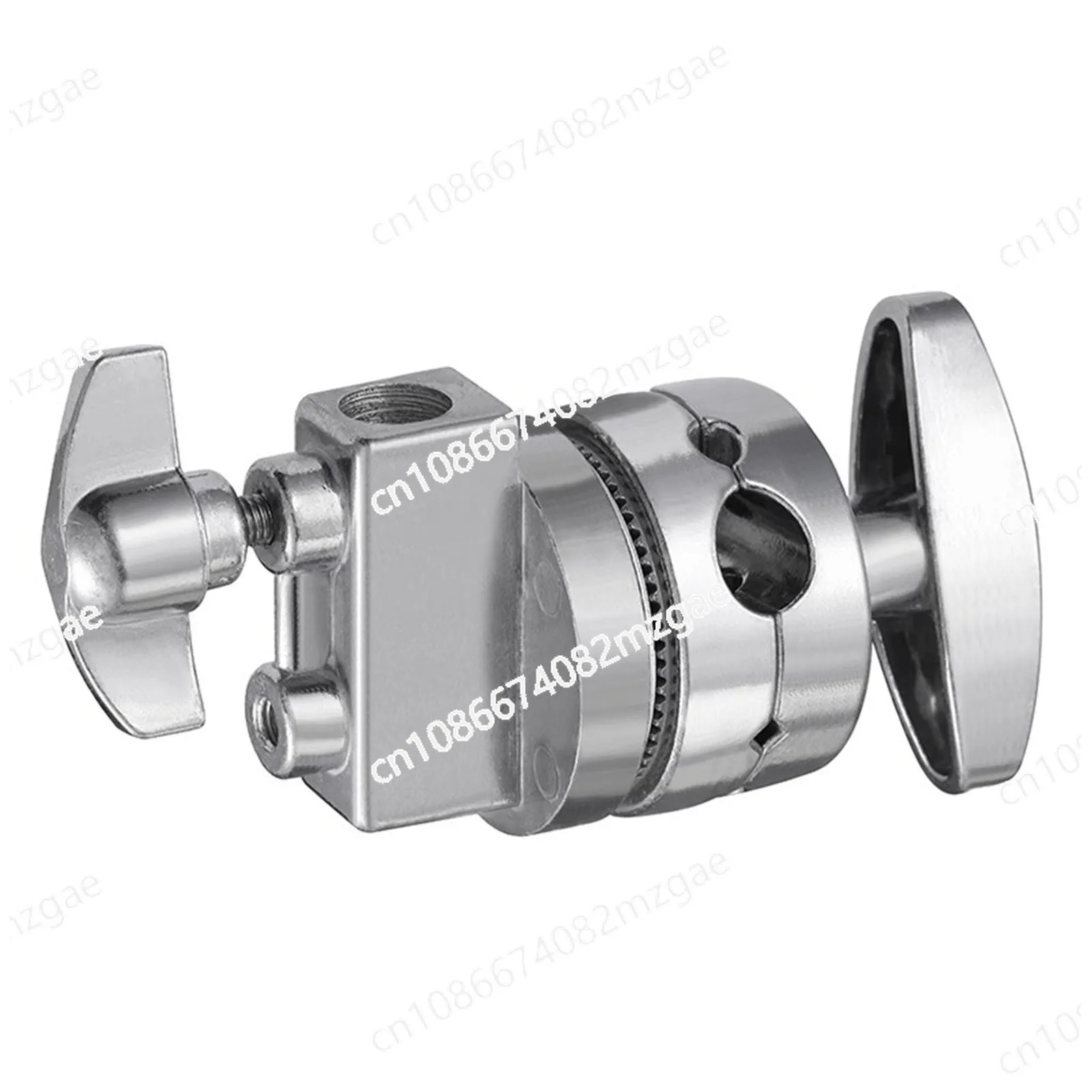 Heavy Duty Stainless Steel Stand Grip Head 4 Hole Diameter with 4mm, 11mm, 15mm, 16mm Mounting Universal Clip Suitable for C-Mou