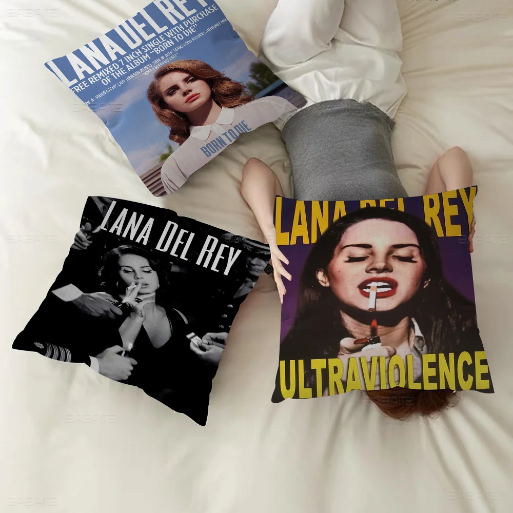 Lizzy Grant Lana Del Rey 45*45cm Cushion Cover Pillow Cover Decor Pillowcase Home Pillowcase For Couch Pillow