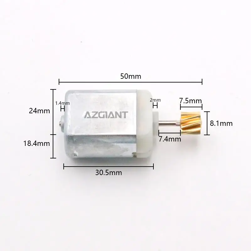 AZGIANT B5275.00 914114 For Audi E-TRON 50 quattro 2020-2023 Car Tailgate trunk boot lock Motor 9 Teeth gear durable