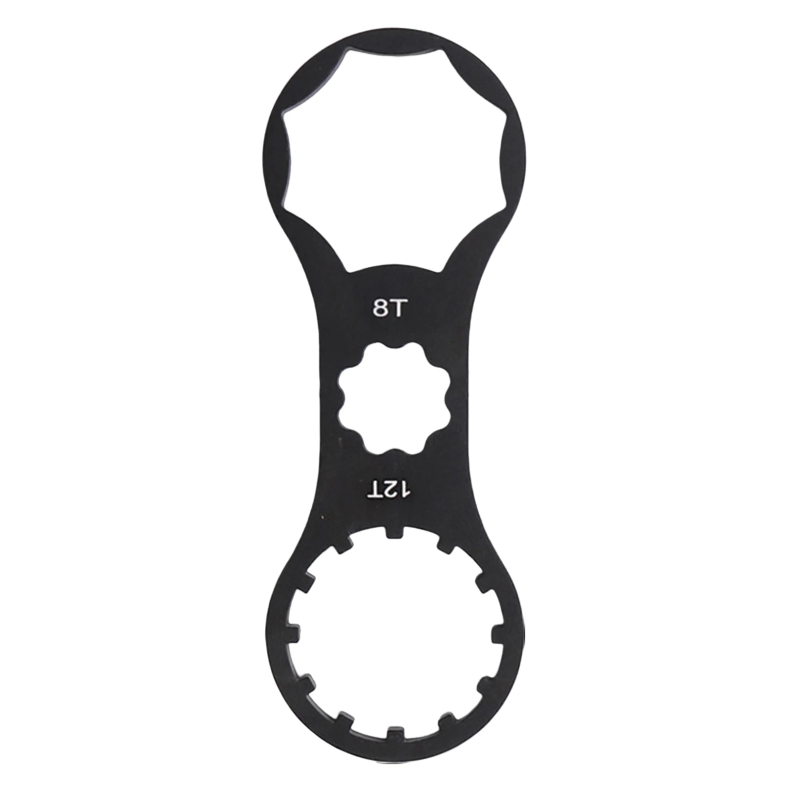 Fahrrad-Vordergabel-Schulterabdeckungs-Schraubenschlüssel, Werkzeug zum Entfernen der oberen Abdeckung des Stoßdämpfers, Fahrradwerkzeug aus Aluminiumlegierung für die Reparatur von Rennrädern – Detail 3