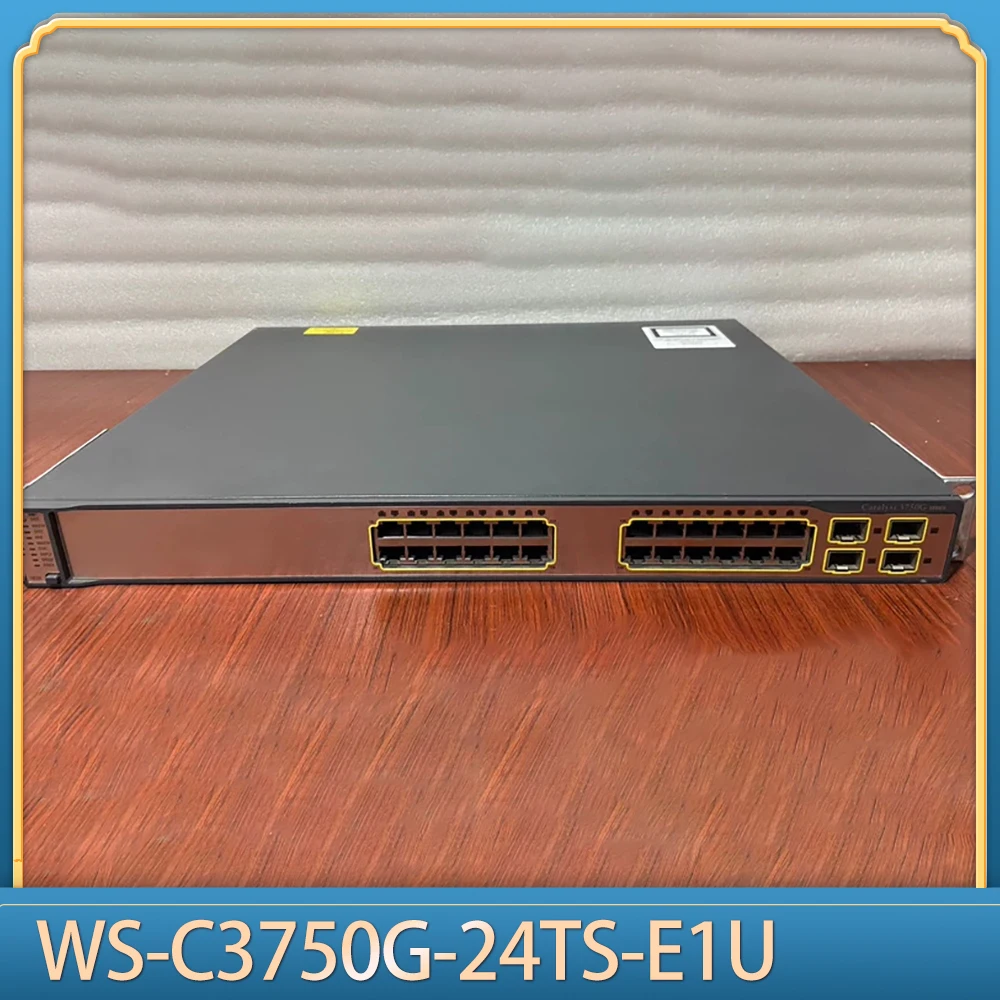 For Cisco 24-port Full Gigabit VLAN Layer 3 Management Switch WS-C3750G-24TS-E1U