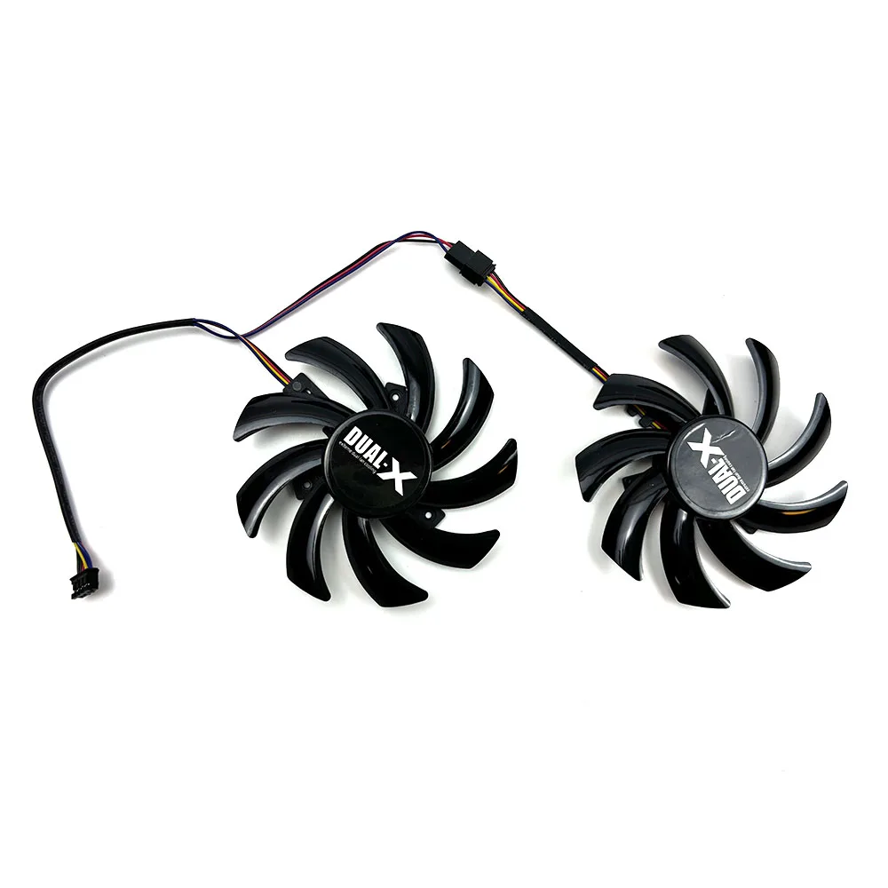 2 шт. FD7010H12S FDC10H12S9-C R9 270X охладитель графического процессора для Xfx R9 285/280/290/290X/280X Rx 480/470 Sapphire R9 270X 280