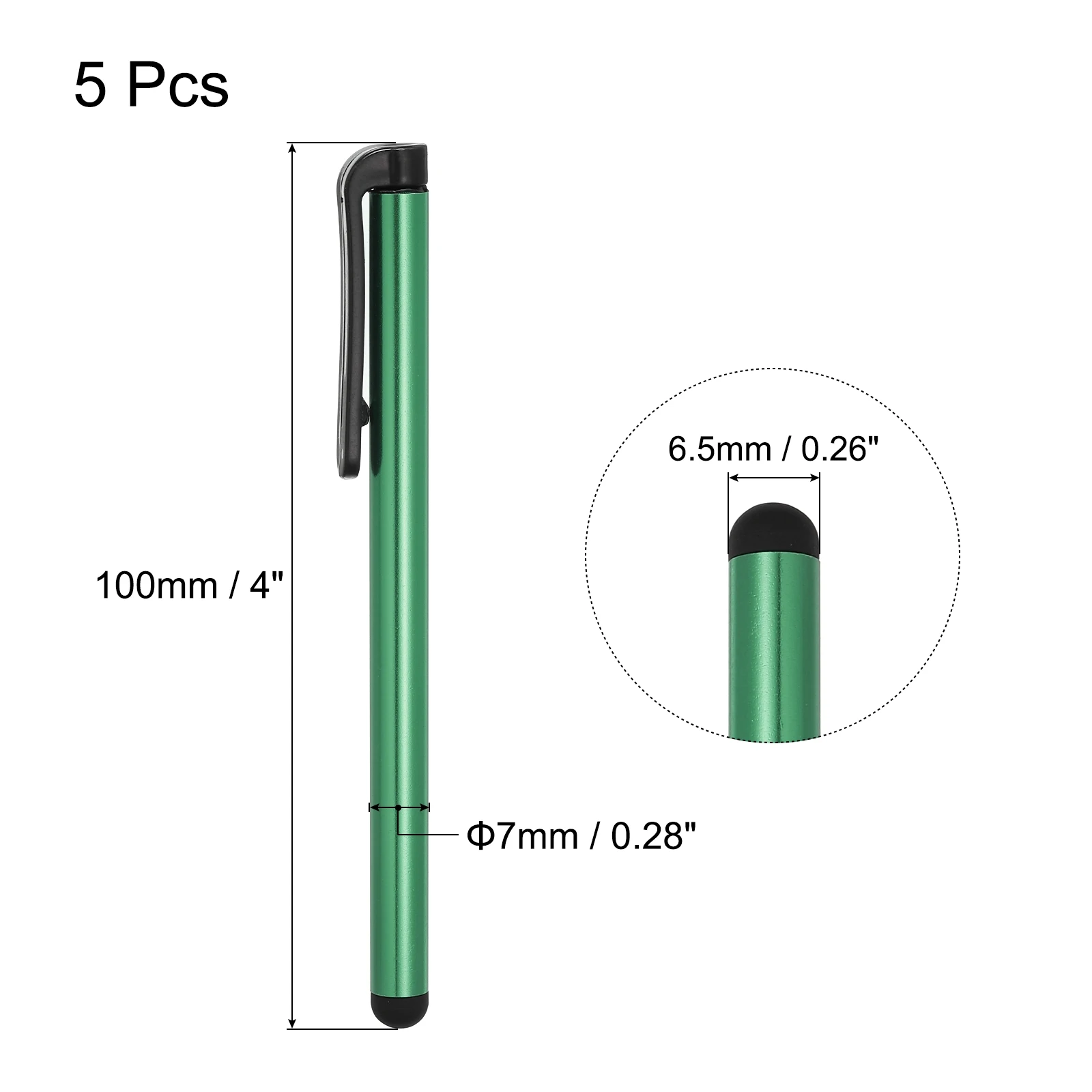 5Pc Sensitive Stylus Pen for Touch Screen Universal Capacitive Stylus Pencil for Phone Tablet All Capacitive Touch Screen Device