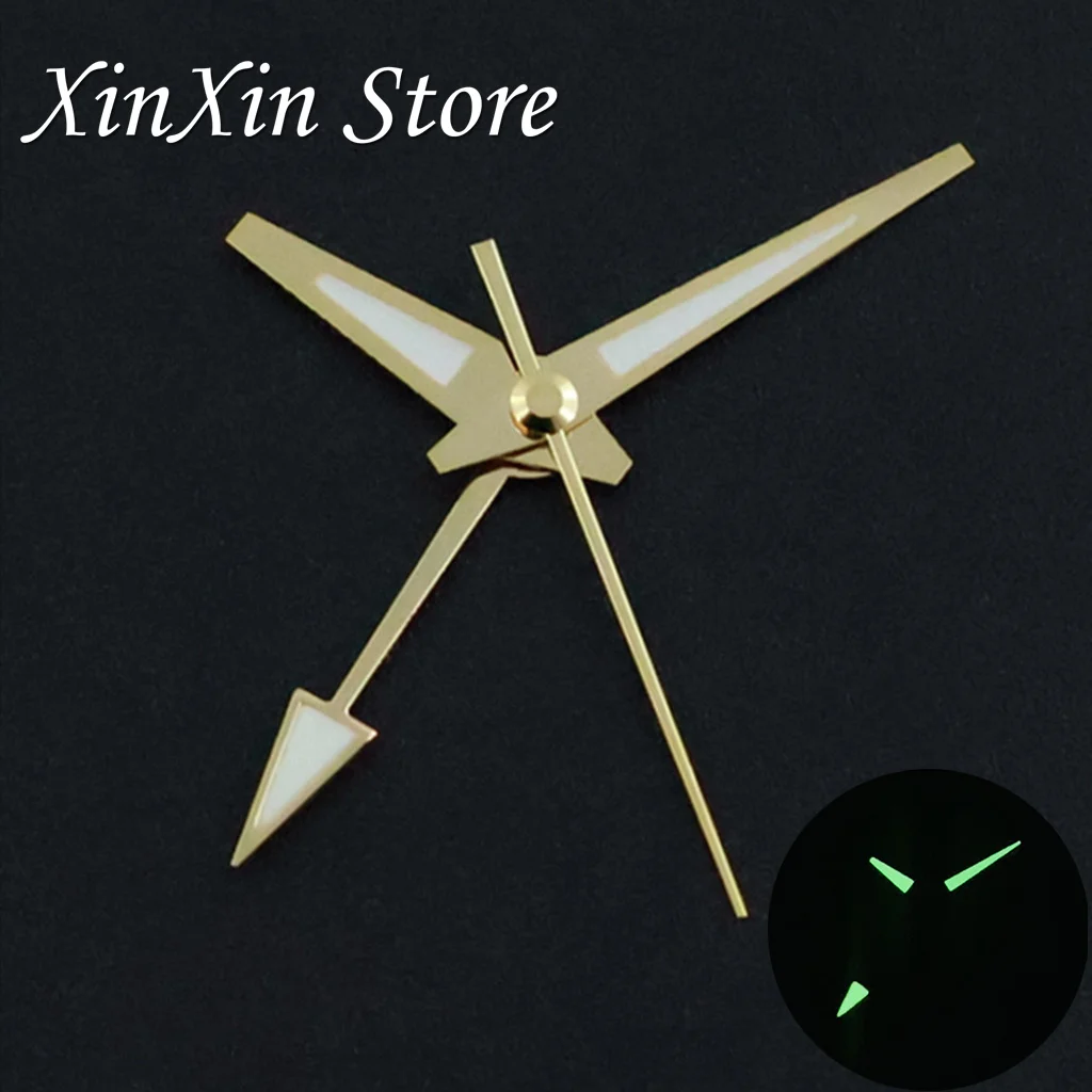 GS 4 مؤشرات NH34A GMT ساعة الأيدي استبدال ساعة الإبر ل NH34 NH35 NH36 4R34 4R35 4R36 7002 ساعة يد تعمل بالحركة اكسسوارات #4