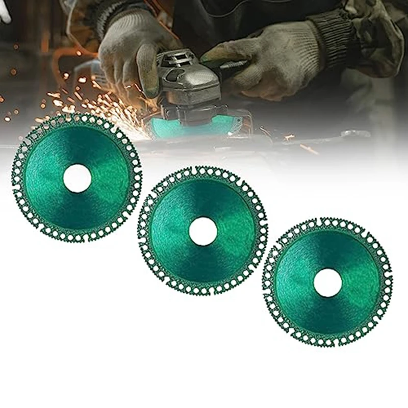 6 Piece Indestructible Disc For Grinder,Angle Grinder Cutting Disc For Cutting,Chamfering,Grinding Easy To Use