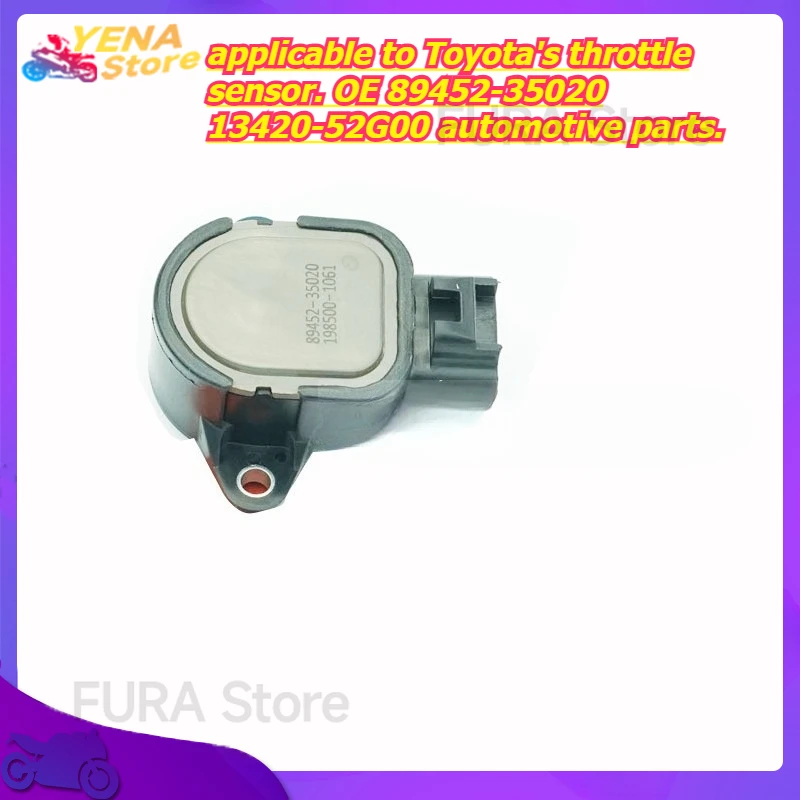 

Sensor/Throttle Position Sensor is applicable to Toyota's throttle sensor. OE 89452-35020 13420-52G00 automotive parts.