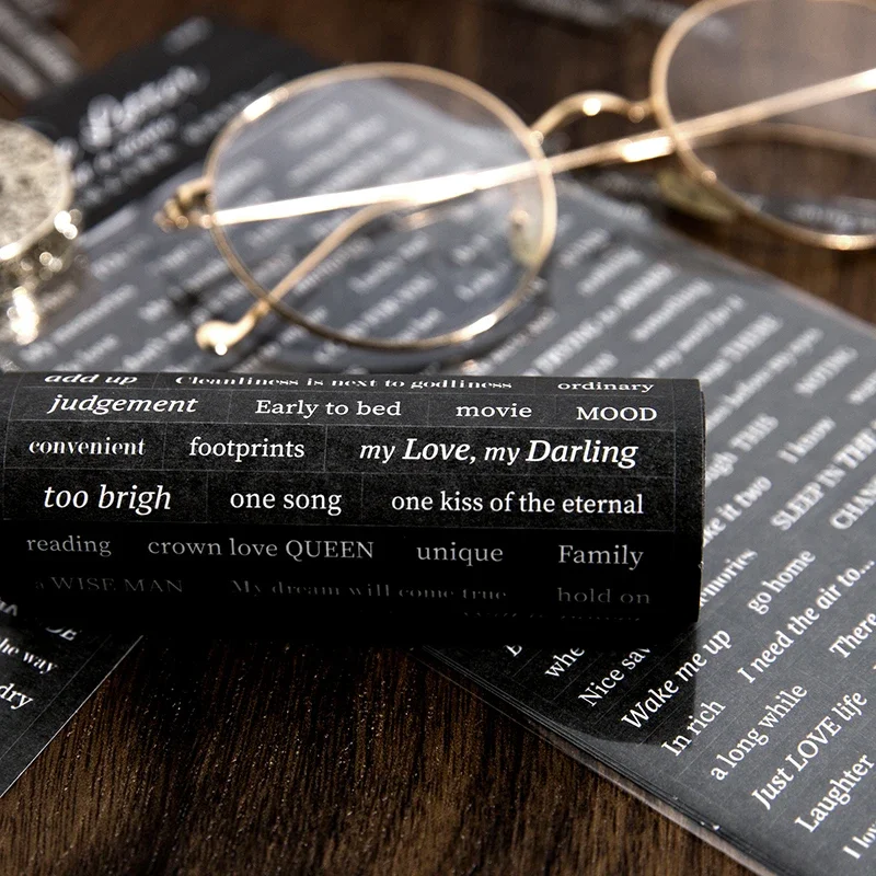 3 шт./упаковка, наклейки в виде букв