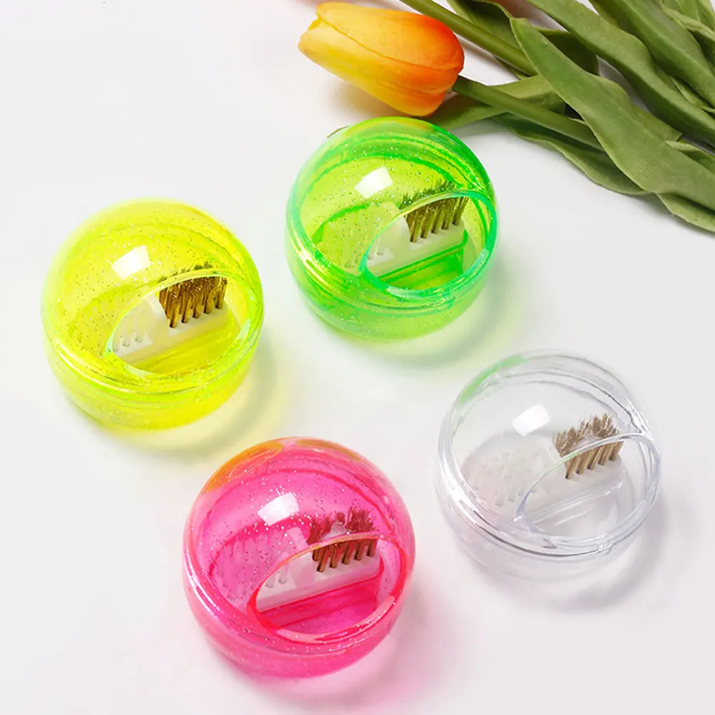 1 set nagelboor schone borsteldoos afneembaar ergonomisch ontwerp draagbaar voor salon thuisgebruik nagelkunst gereedschapsset schoonmaakboor boor