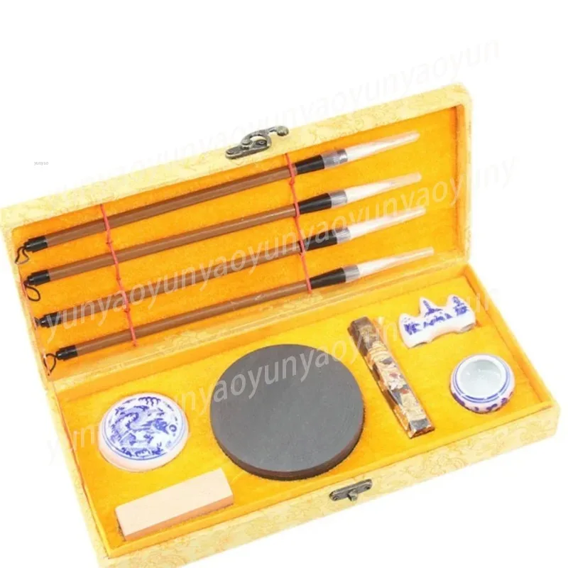 10-Piece Set of Chinese Calligraphy Brushes, Special Tools for Calligraphy and Painting, Suitable for Beginners in Calligraphy