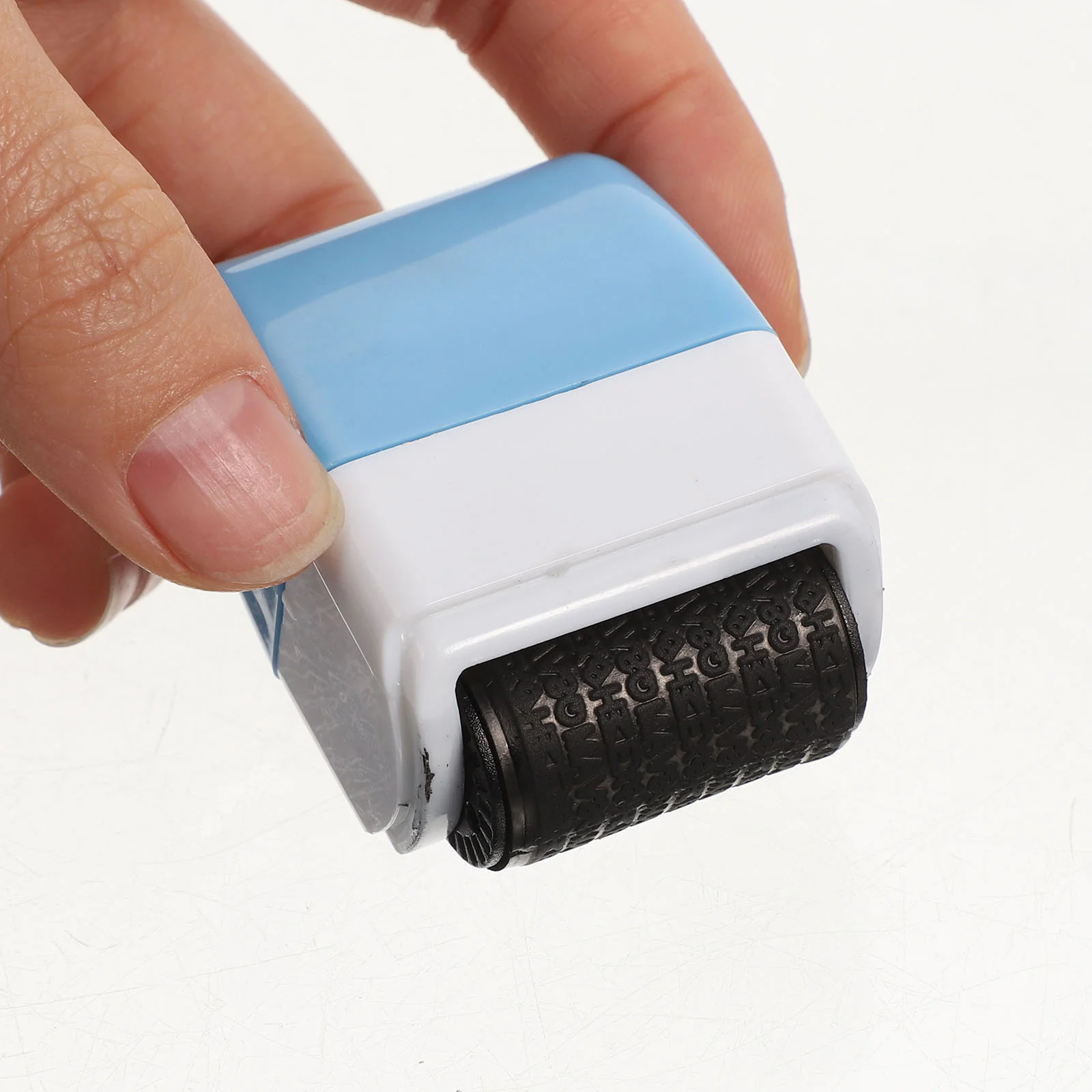 Confidentiality Seal Stamper Rollers Stamps Privacy with Ink Multi-function Address Blocker Portable Rolling