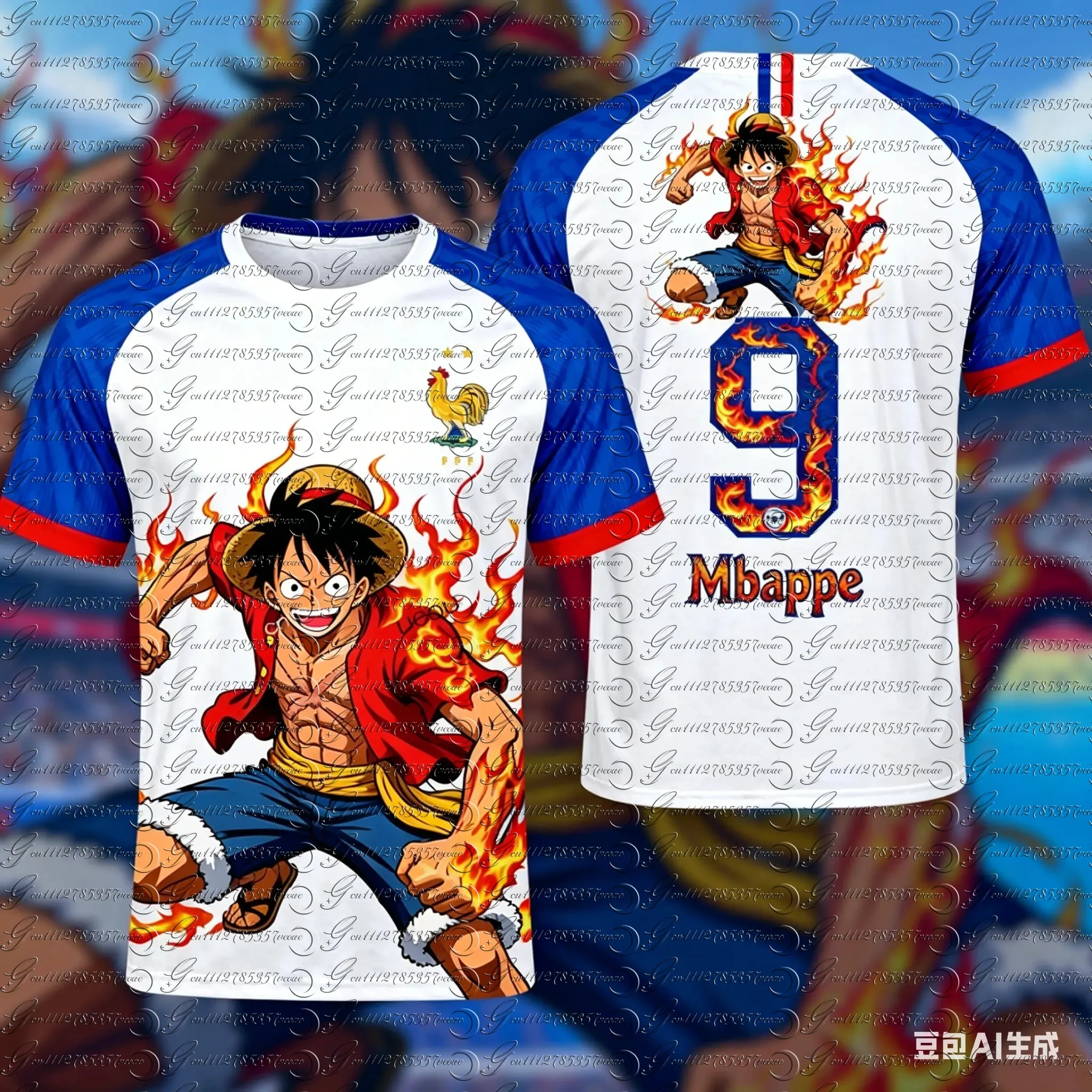

Новая летняя спортивная футболка 2026 года в стиле аниме One Piece: специальное издание для фанатов Луффи, коллекционный набор мужской футбольной одежды
