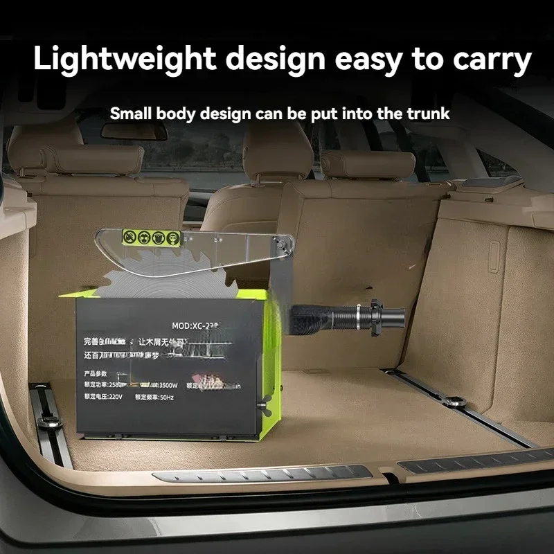 

9 Inch Woodworking Table Saw Household Precision Dust-Free Saw Solid Wood Board Density Board Cutting Machine