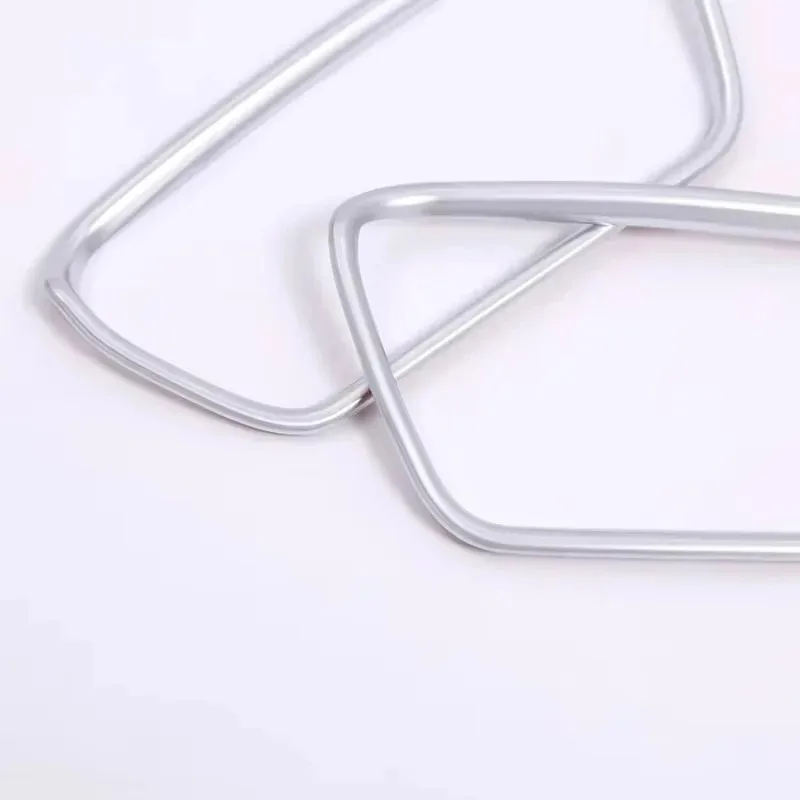 الكروم مقعد الإطار الجانبي اكسسوارات السيارات الجديدة ل X1 F48 2016 2017 لسيارات BMW X2 F47 2018 لسلسلة واحدة 118i 120i ABS