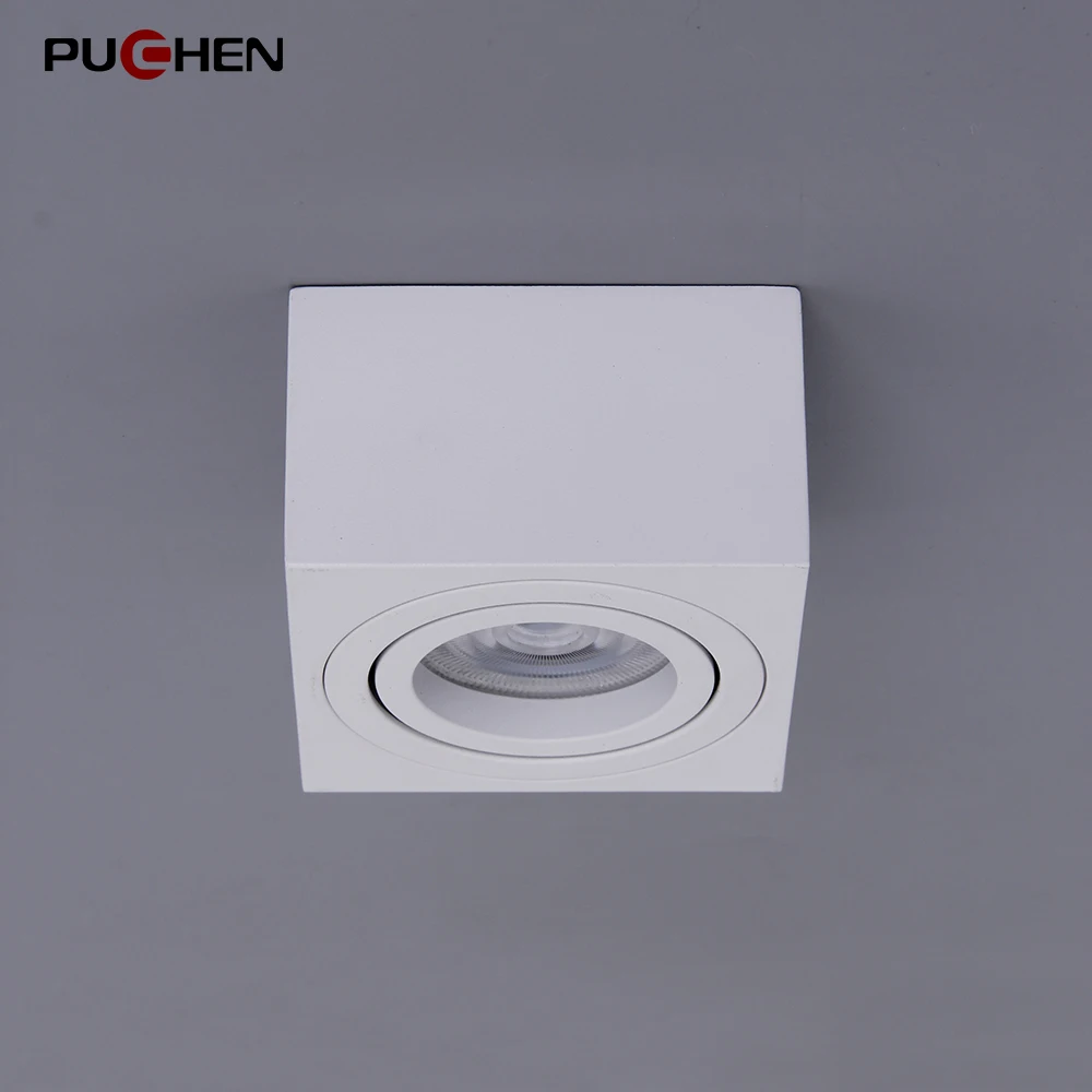 Puchen à prova dwaterproof água ip65 led downlight casa decorativa luz de teto superfície montado ao ar livre do banheiro quarto estudo luz ponto