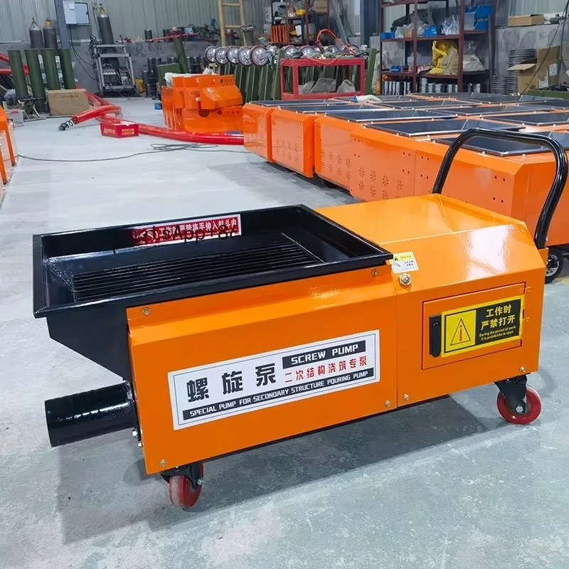 2026-Mini Concrete Pump Hydraulic Small Concrete Mixer Pump Motor Concrete Pumps