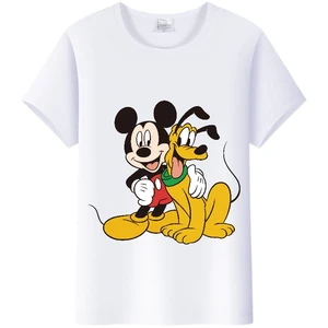 Kawaii Disney Mickey Mouse Top Fashion t Damen -Shirt Kurzärmel T -Shirt 2024 Sommer Koreanische Blusen Streetwear Männer t -Shirt Hauptmimi -Mimi -Verkauf - №3