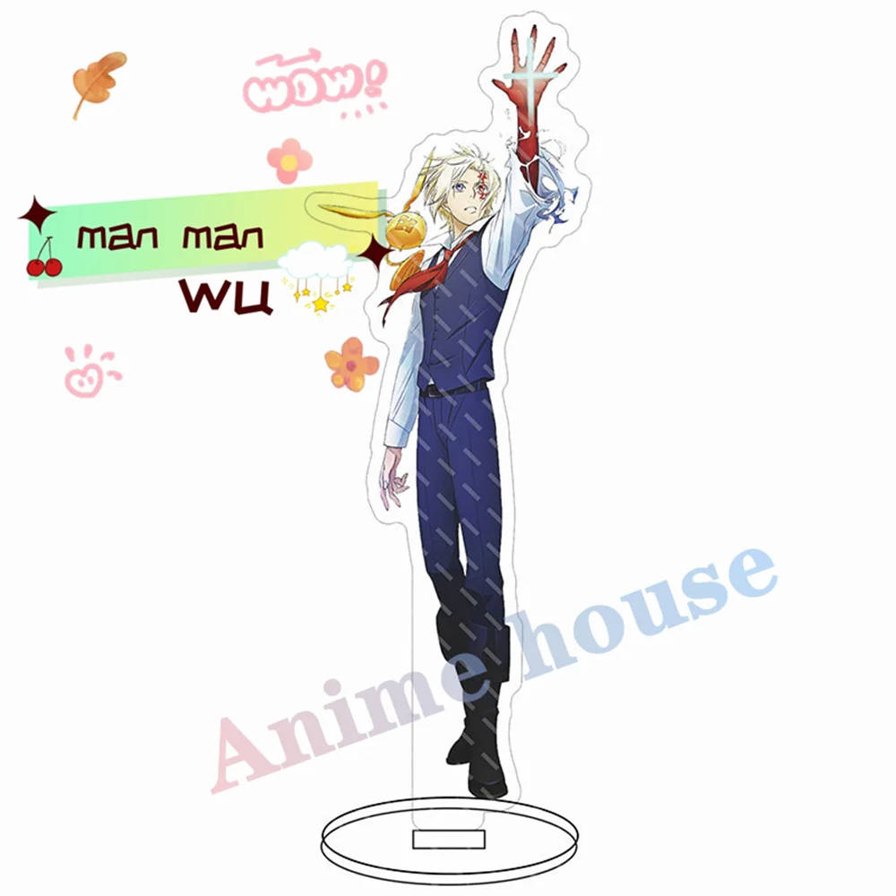 Anime D.Gray-Man Figure Acrylic Stand Model Toys Allen Walker Yu Kanda Action Figures Decoration Decorations Fans Gifts