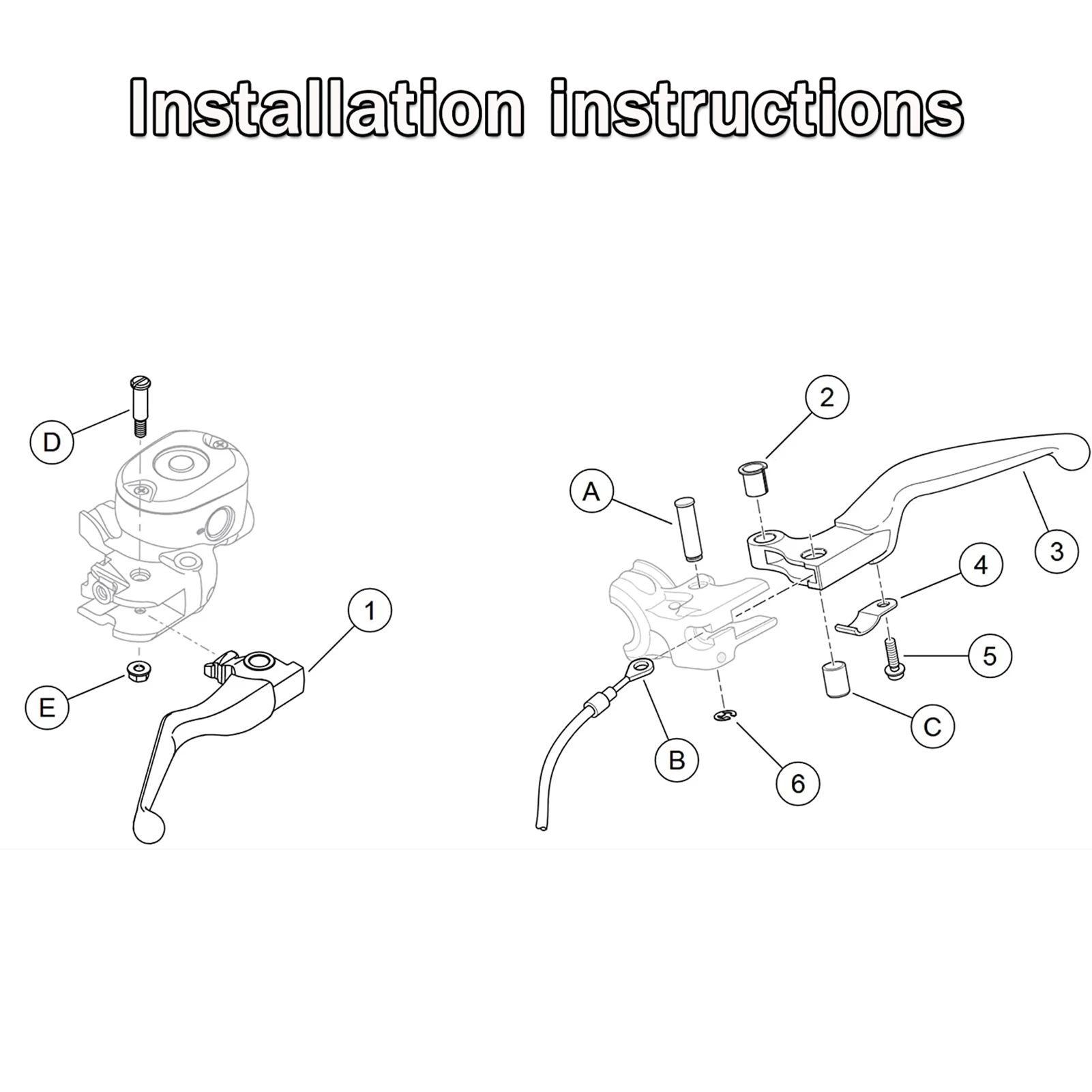 오토바이 핸들 브레이크 클러치 레버, 할리 스포스터 다리미 883 1200 2014-2023 핸드 컨트롤 레버 키트, 오토바이 액세스