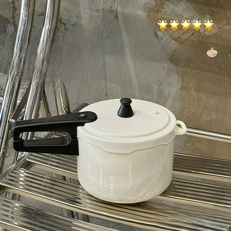 

Large Capaci Noodles Soup Bowl with Lid Stainl Steel 304 Student Dormi Cute Prure Cooker pe Food Bowl