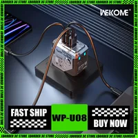 WEKOME WP-U08 Navigator Charger Gallium Nitride 67W PD Fast Charging Head Charging Adapter Foldable Plug Type CN EU Gamer Gifts