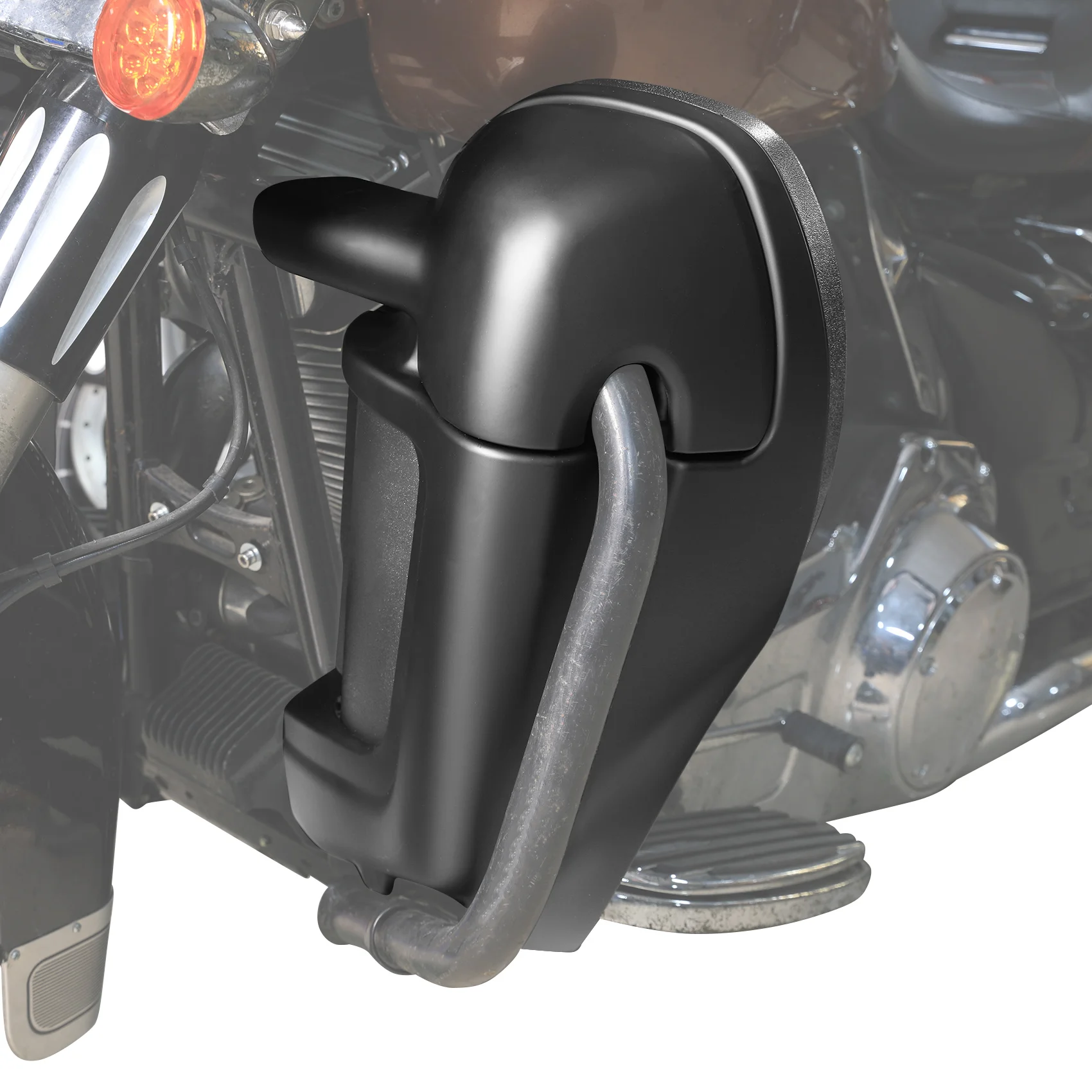 Dolne wentylowane owiewki na nogi do Harley Touring Road King Street Electra Glide Ultra Classic 1983-2013 2009, akcesoria motocyklowe — zdjęcie 6