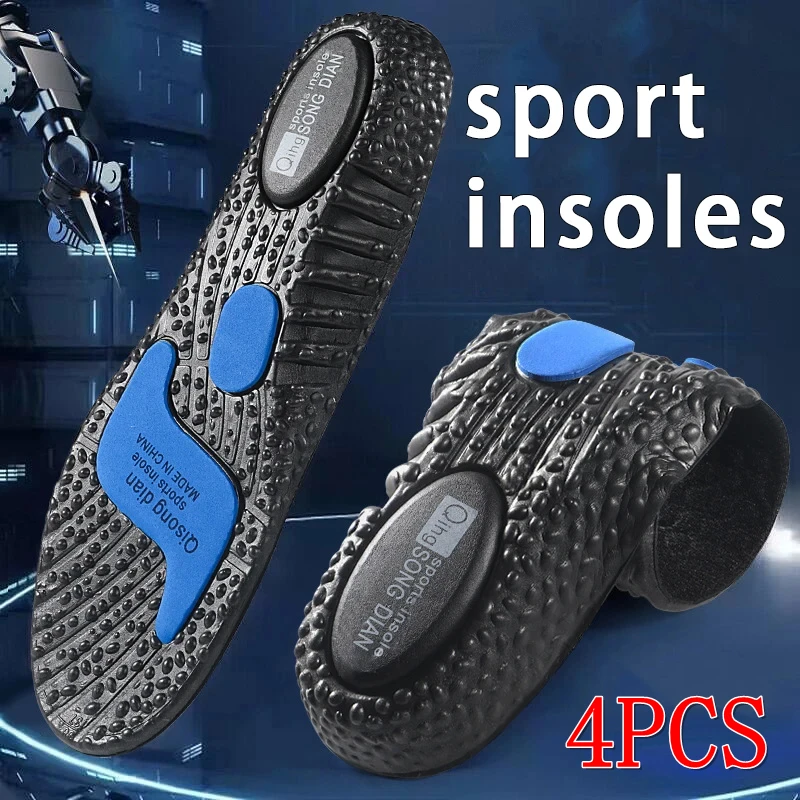 Orthopädische Einsätze zur Fußgewölbeunterstützung, Sport-Einlegesohlen für Schuhe, Herren und Damen, bequeme Laufeinlegesohle für Füße, rutschfeste Körbe, Schuhpolster