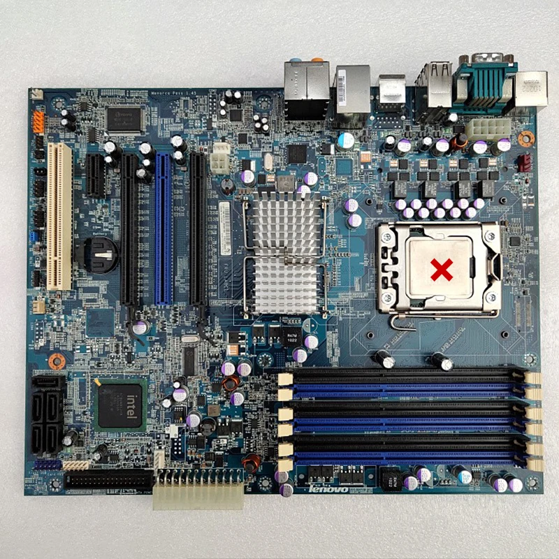 Server PC Motherboard For Lenovo ThinkStaion S20 FRU:71Y8820 64Y7517 71Y8819 1366 X58 Mainboard