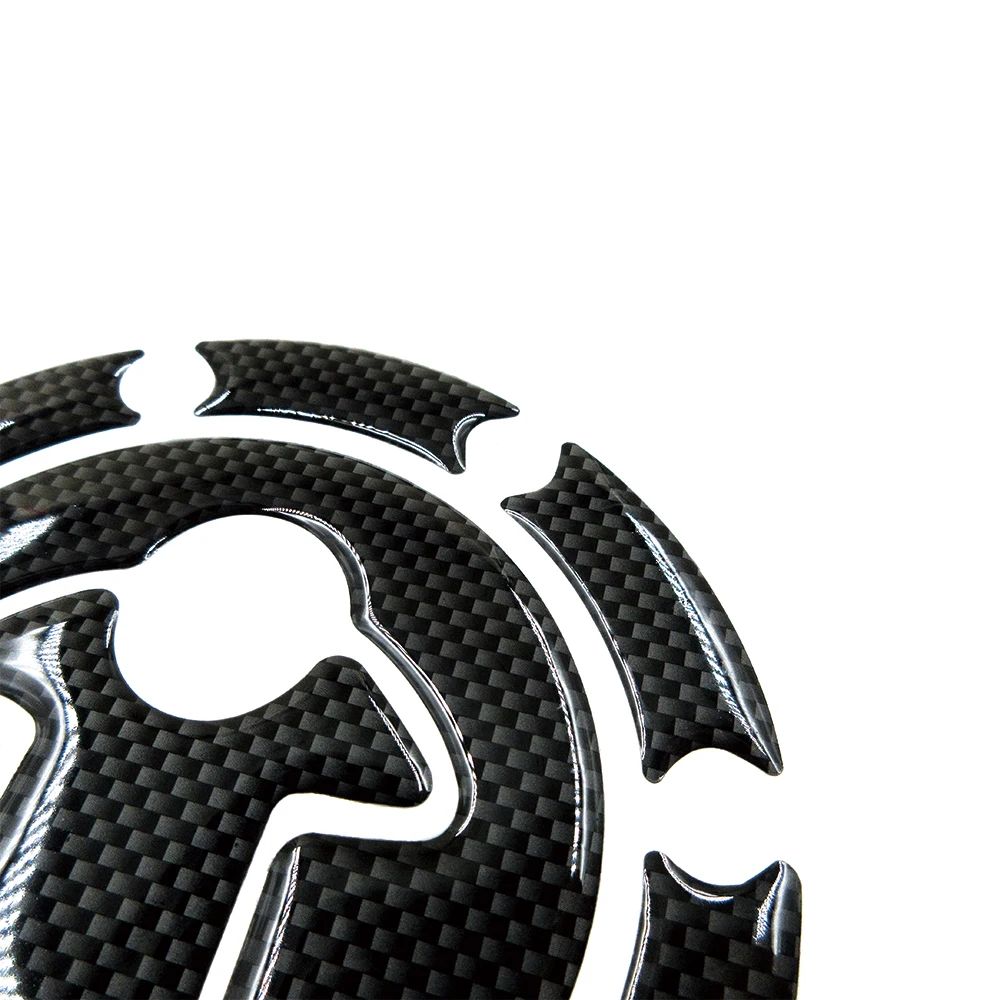 Autocollants de protection de réservoir de carburant en Fiber de carbone, autocollants pour bouchon d'huile, pour moto KTM Duke 125 200 390 RC125 RC200 RC390 1290GT