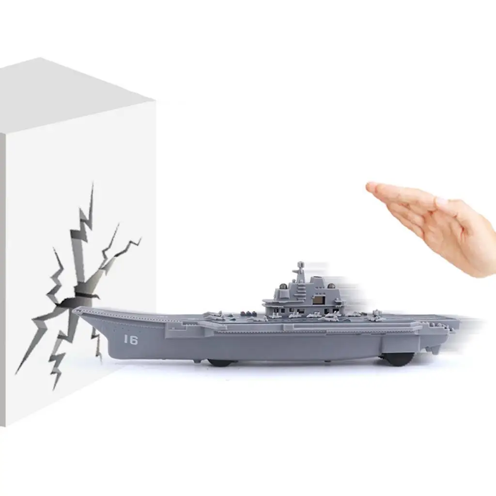 Warships Navy Aircraft Carrier Military Ship Boat Model Speedboat Water Toys