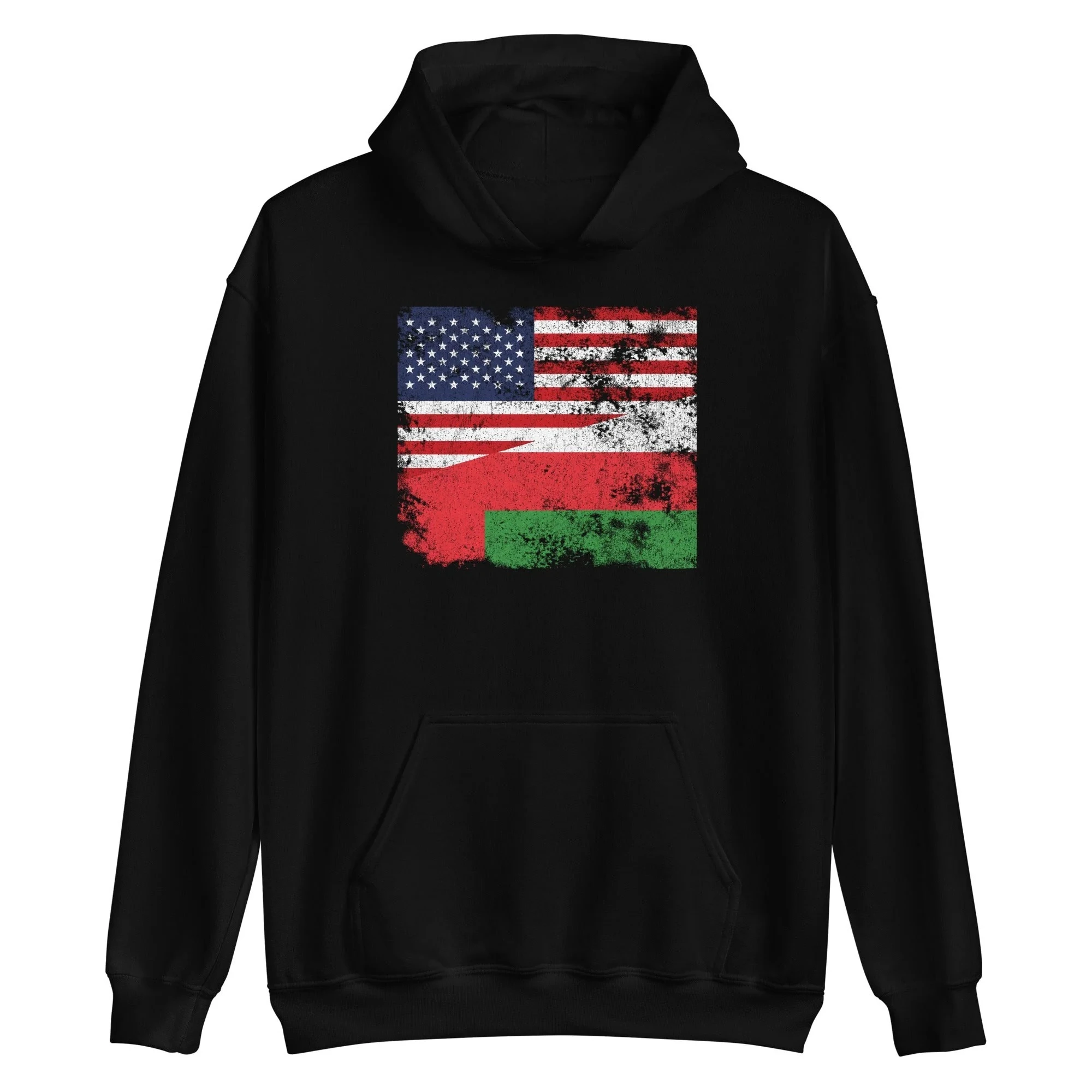 

Oman USA Flag Hoodie Men's and Women's Long Sleeve Sweatshirt Pullover Sportswear Men Clothing Y2k Tops Retro Hip Hop Streetwear